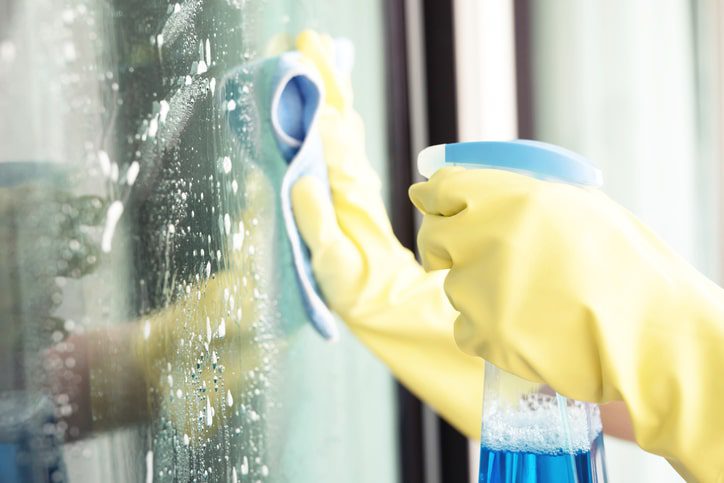professional window cleaning during spring for refresh